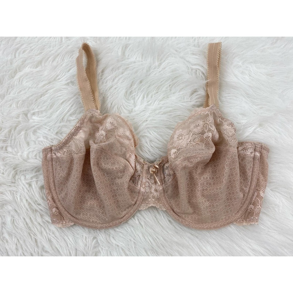 Wacoal Nude Lace Underwire Bra